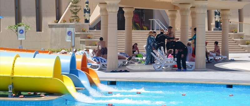 Parc aquatique pour hôtels