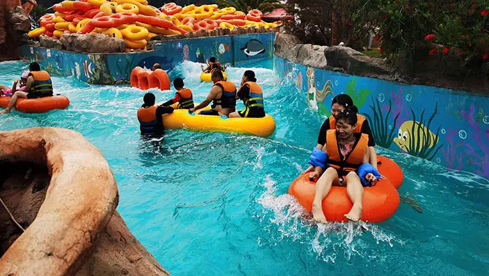 Attraction aquatique à grande vitesse Crazy River pour parcs aquatiques