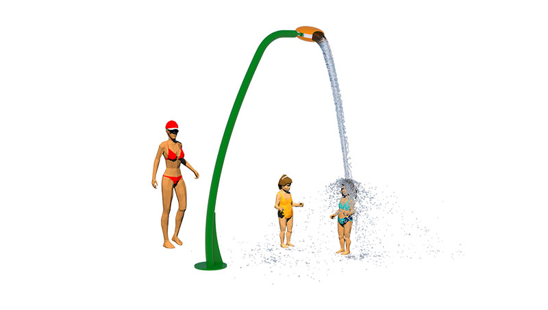 Simple Structure Of Splash Pad